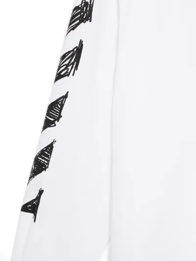 Off-white Scribble-print Shirt In White
