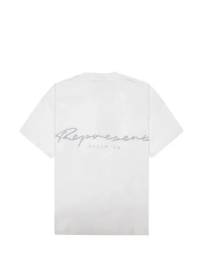 Represent Western Doberman Print T-shirt In Neutral