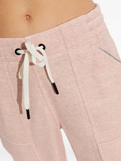 Moncler Drawstring Cargo Trousers In Pink