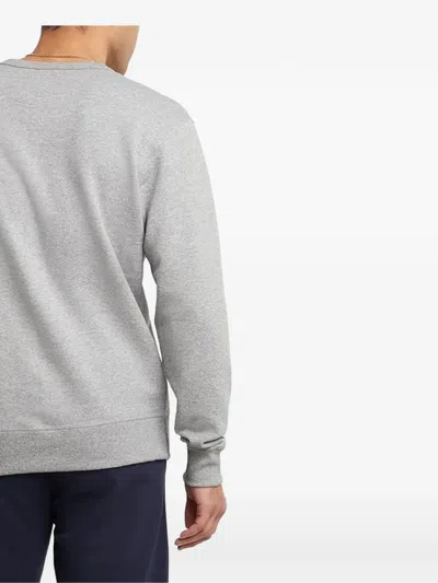 Champion Pullover Crew Sweatshirt In Gray