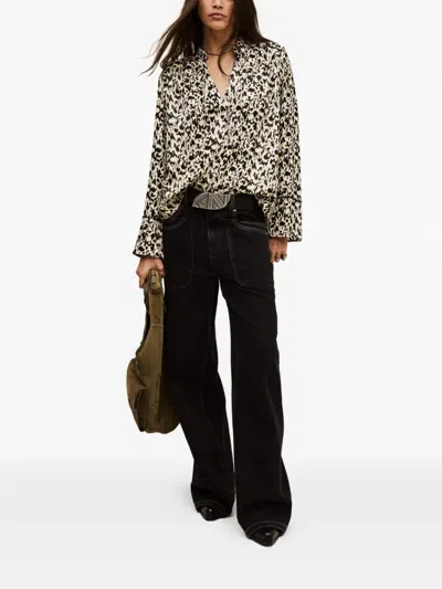 Ba&sh Pia Patterned Blouse In Multi