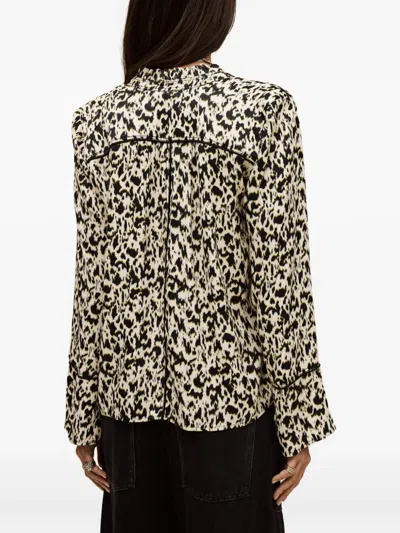 Ba&sh Pia Patterned Blouse In Multi