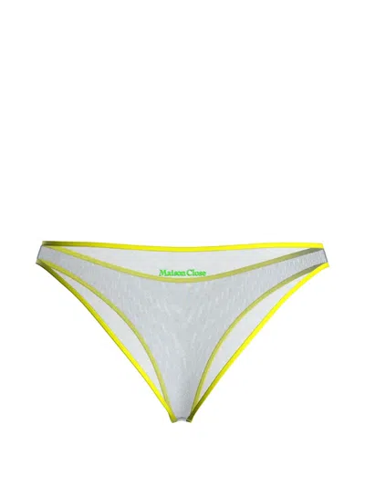 Maison Close Panorama Briefs In Gray
