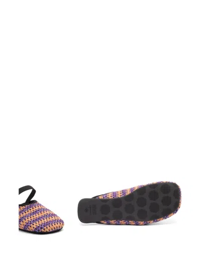 Flowze Strap-detail Mules In Multi