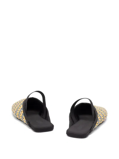 Flowze Strap-detail Mules In Multi