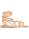 Ancient Greek Sandals Ankle Strap Flat Sandals