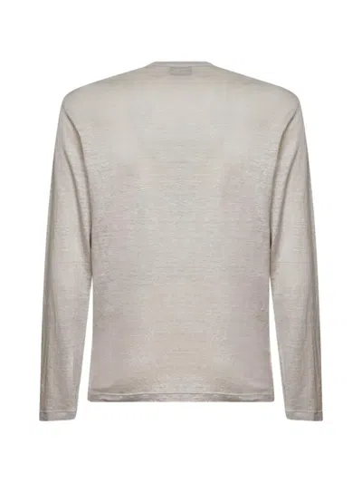 D4.0 Long-sleeve T-shirt In Neutral