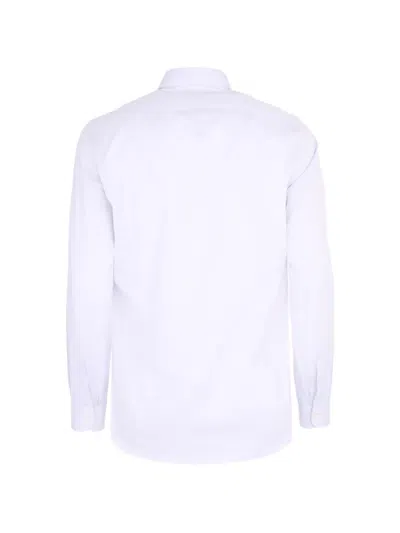 Tombolini Pattern Button Shirt In White