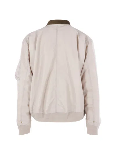 Sacai Coat Men Color White