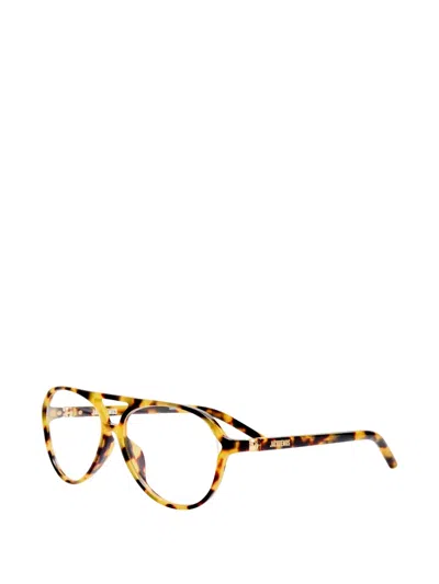 Jacquemus Round Frame Glasses In Multi