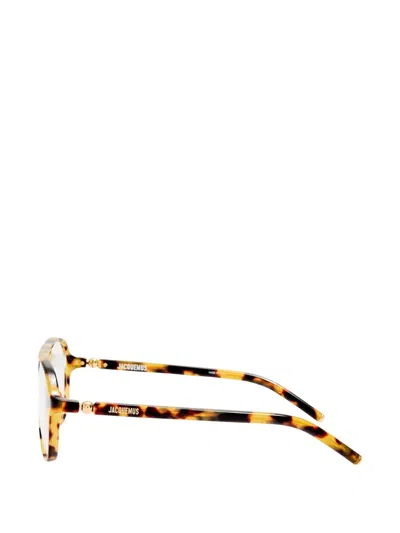 Jacquemus Round Frame Glasses In Multi