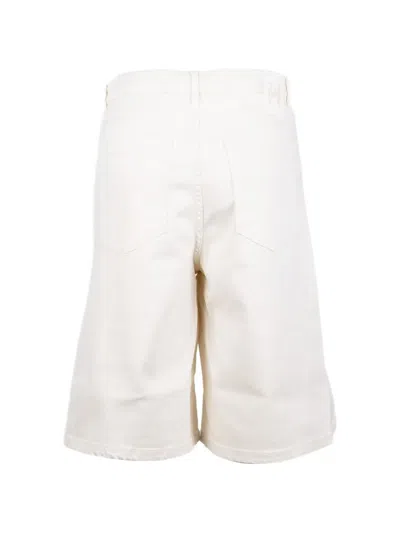 Marella Drawstring Shorts In White
