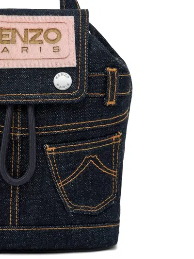 Kenzo Mini Five Pockets Backpack In Black
