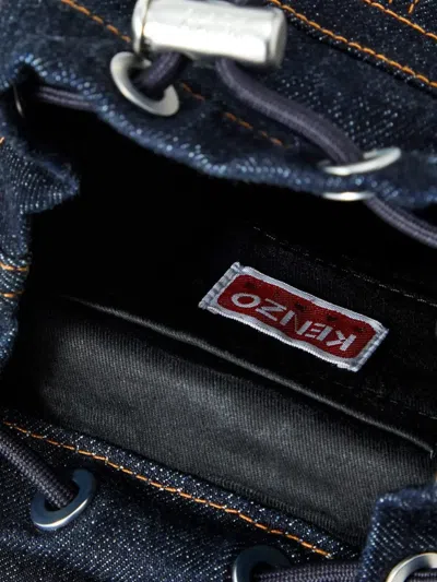 Kenzo Mini Five Pockets Backpack In Black