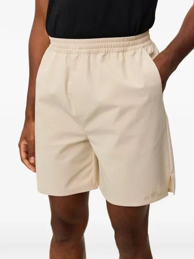Les Deux Raphael Elasticated Shorts In Brown