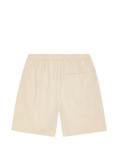 Les Deux Raphael Elasticated Shorts In Brown