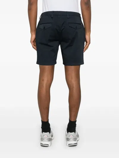 Dondup Manheim Chinos Shorts In Blue