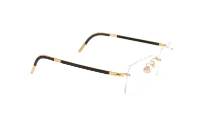 Lindberg Rectangle Frame Glasses In Gold