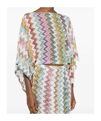 Missoni Zigzag-pattern Blouse In Multi