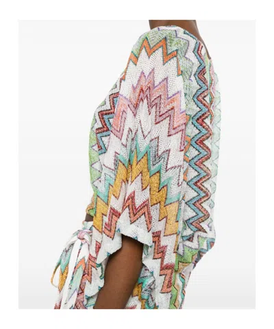 Missoni Zigzag-pattern Blouse In Multi