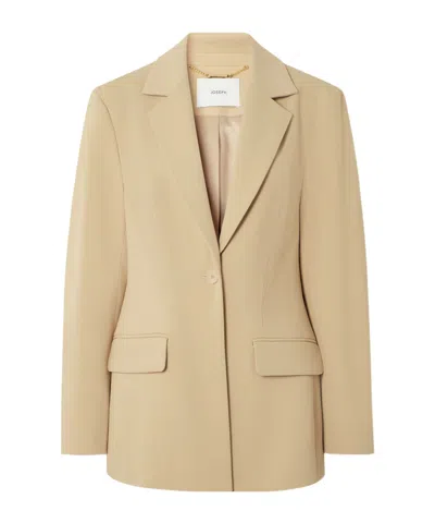 Joseph Fallon Suit Jacket In Brown