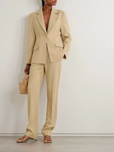 Joseph Fallon Suit Jacket In Brown