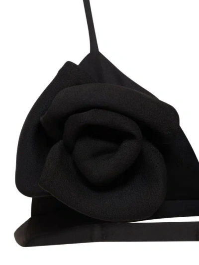 Valentino Triangle Bra In Black