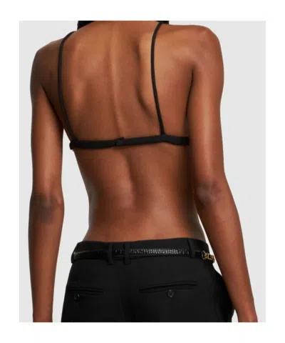 Valentino Triangle Bra In Black