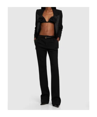 Valentino Triangle Bra In Black