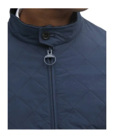 Barbour Quilted Jacket In Blue