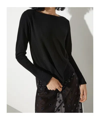 Maxco. Boat Collar Pullover In Black