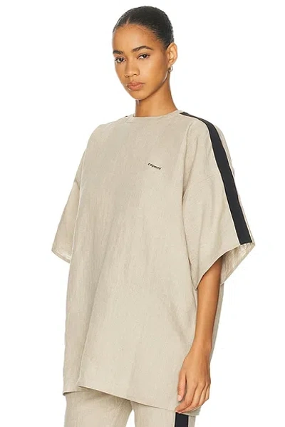 Coperni Zero Waste Tee In Neutral