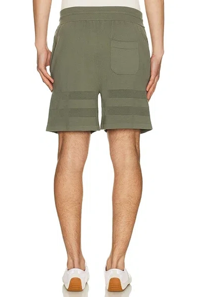 Givenchy Green Textured Shorts In Green