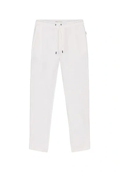 Onia Air Linen Pull-on Pant In White