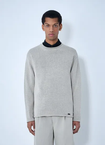 Massimo Osti Studio Crew-neck Sweater In Gray