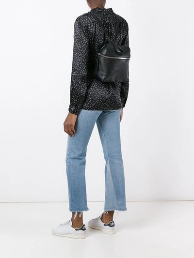 Shop Kara Small Zipped Backpack In Black