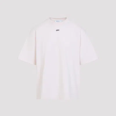 Off-white Graphic Print Crew Neck Short Sleeve T-shirt In White