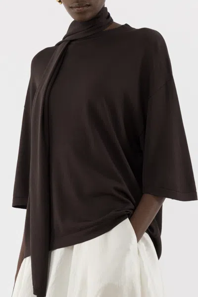 Arakii Relaxed T-shirt In Brown