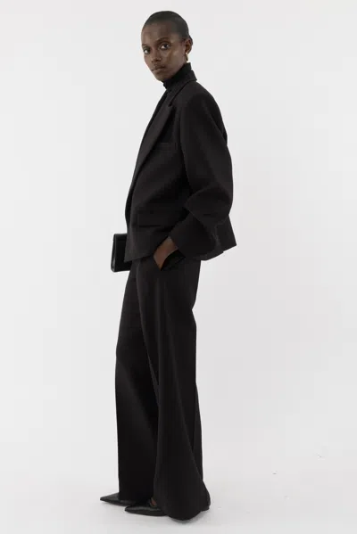 Arakii Point Blazer In Brown