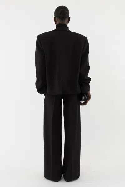 Arakii Point Blazer In Brown