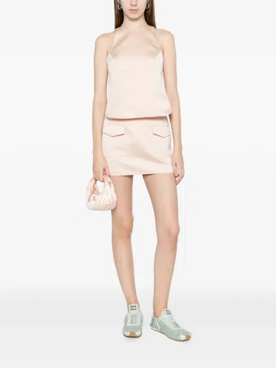 Alfie Backless Blouse In Pink