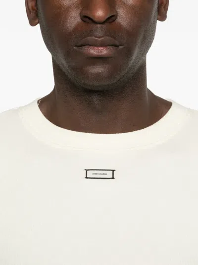 Entire Studios Logo-label T-shirt In Neutral