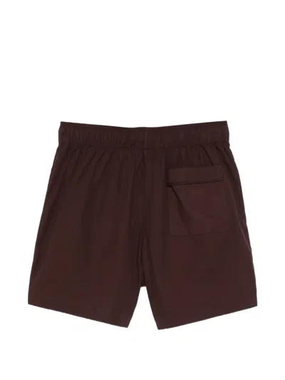 Entire Studios Drawstring Shorts In Brown