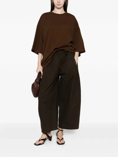 Entire Studios Crew-neck Short-sleeve T-shirt In Brown
