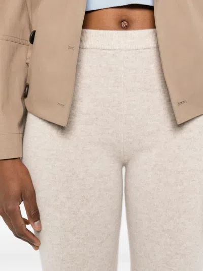 Bompard Elasticated Leggings In Neutral