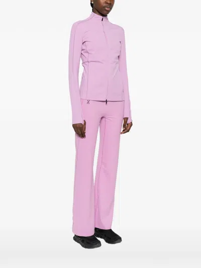On Zip Studio Jacket In Pink