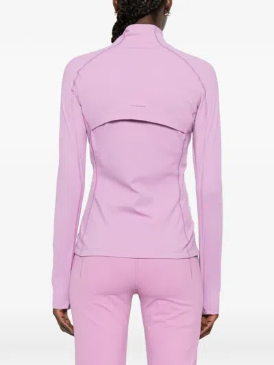 On Zip Studio Jacket In Pink