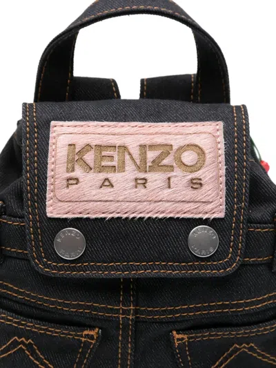 Kenzo Top-handle Backpack In Black
