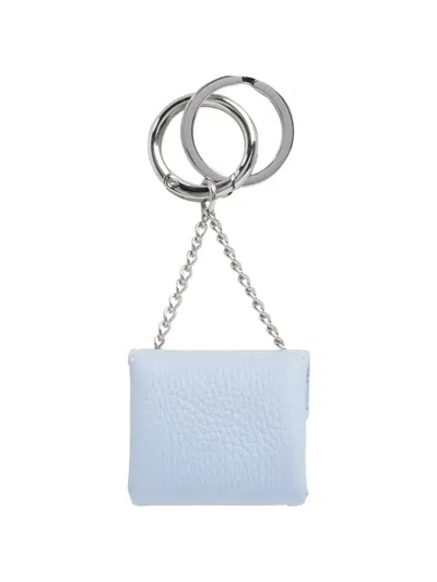 Lancel Dragonfly Keyring In Blue