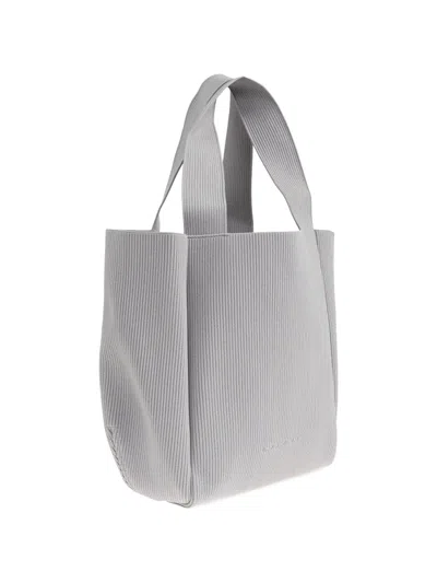 Samsoe & Samsoe Samira Tote Bag In Gray